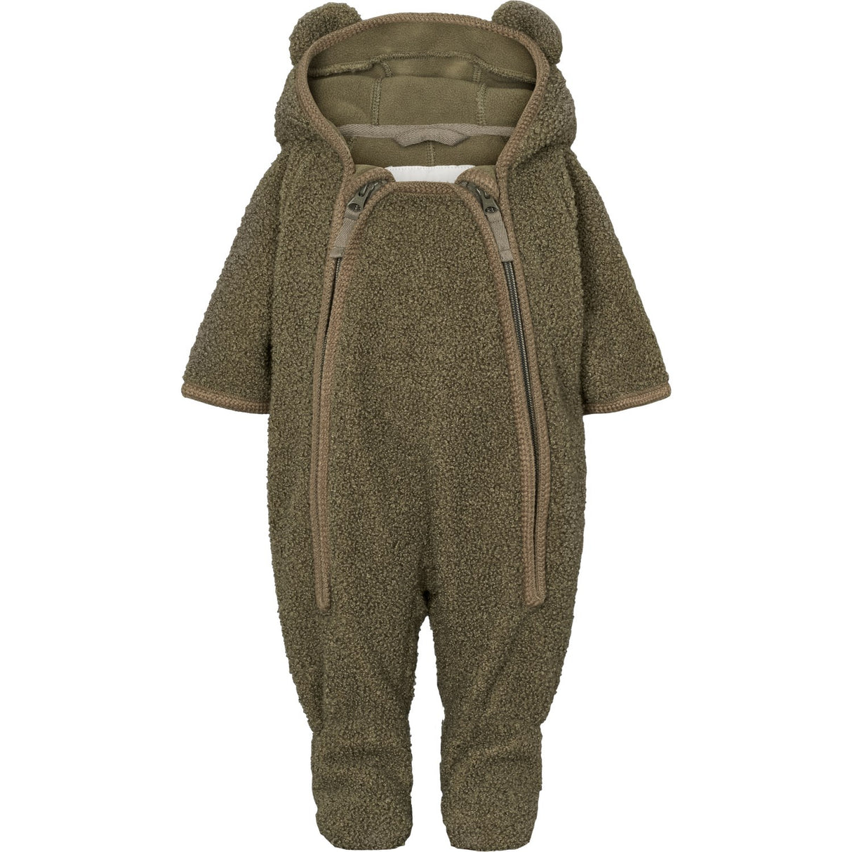 MarMar Bonded Teddy Olive Leaf Robert B Suit