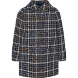 MarMar Wool Glitter Navy Check Olive Jacket