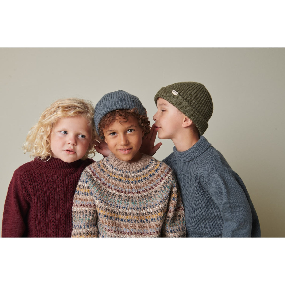 MarMar Heavy Knit Acc Stormy Blue Atlas Beanie