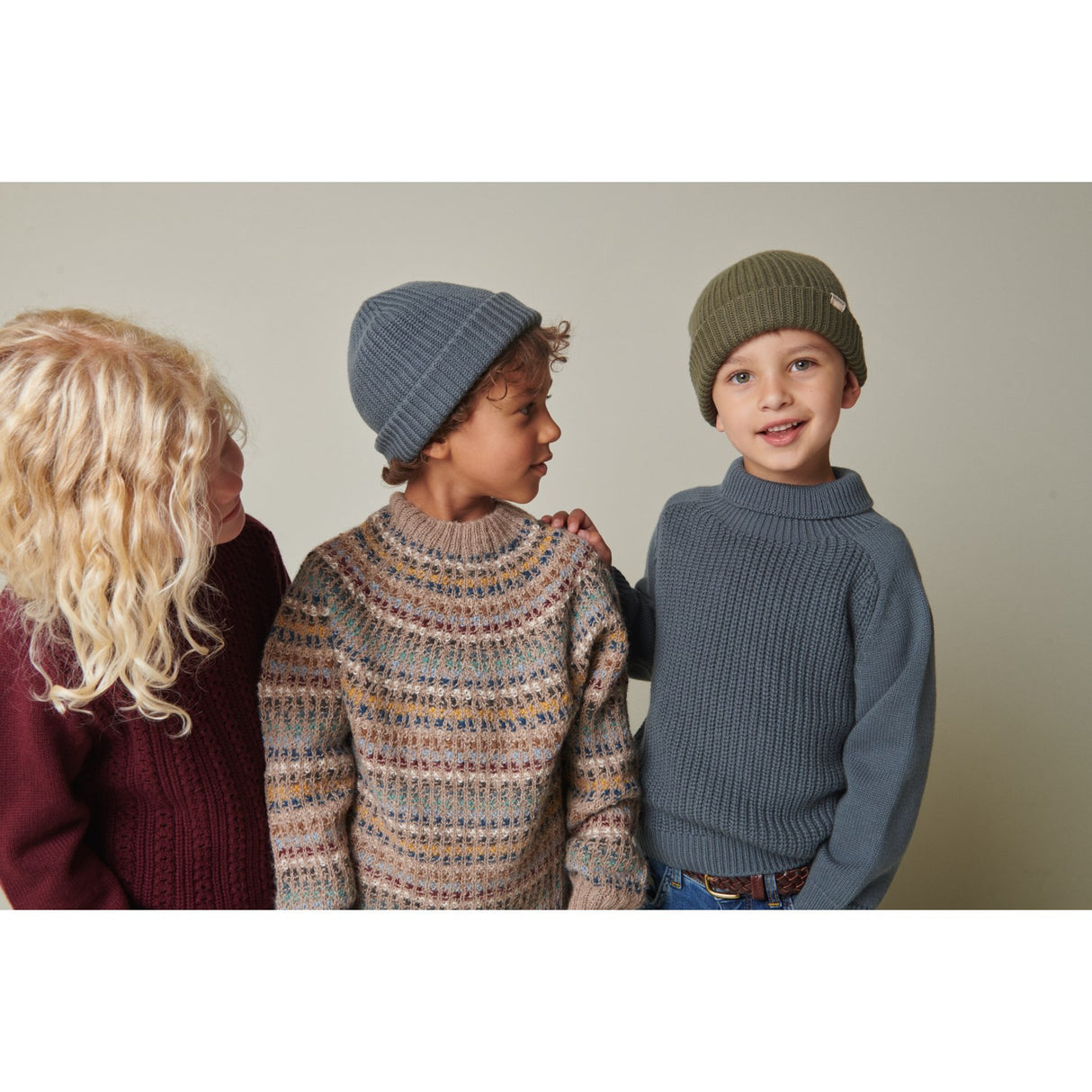 MarMar Heavy Knit Acc Olive Leaf Atlas Beanie