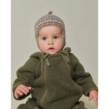 MarMar Bonded Teddy Olive Leaf Robert B Suit