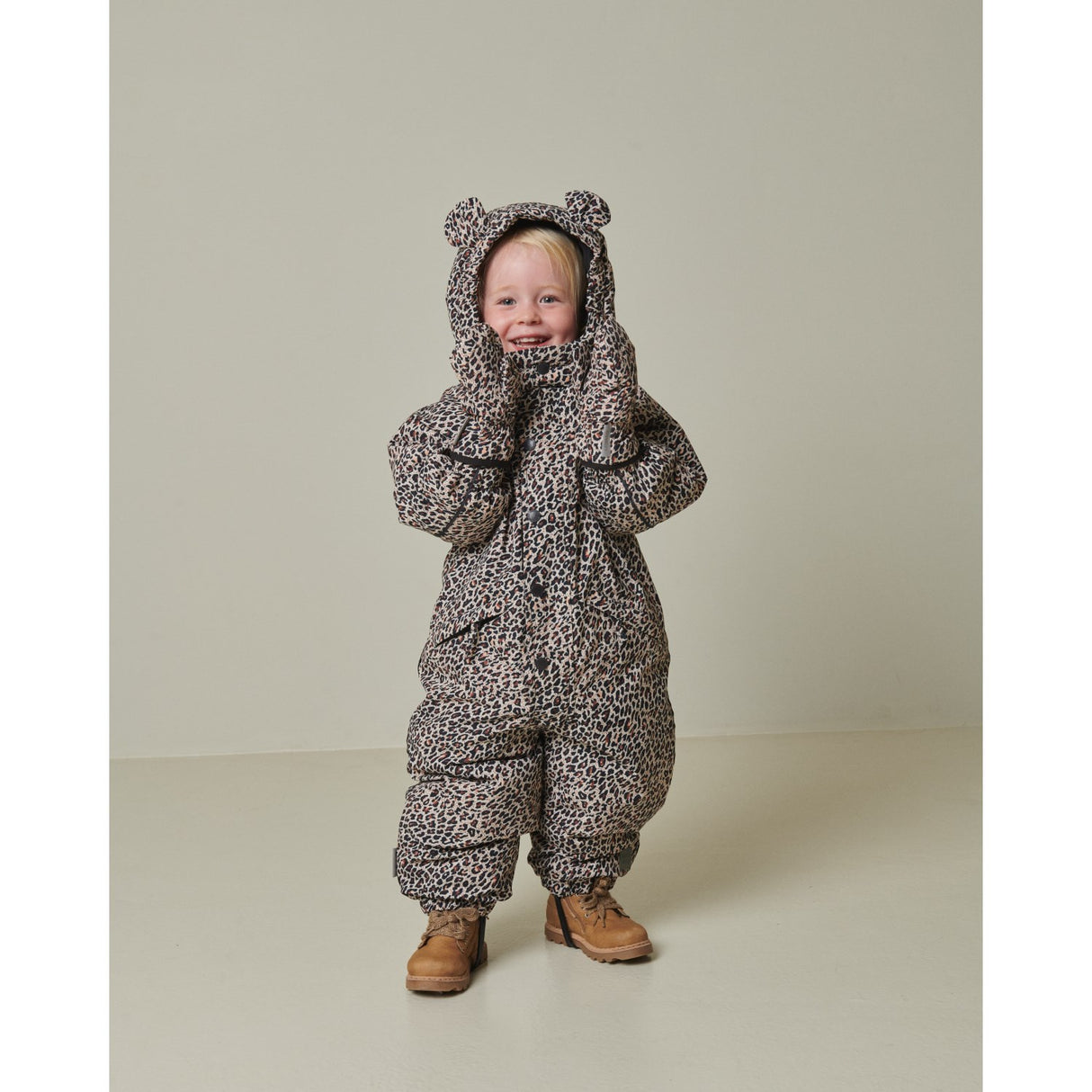 MarMar Technical Outerwear Print Leopard Oll Suit