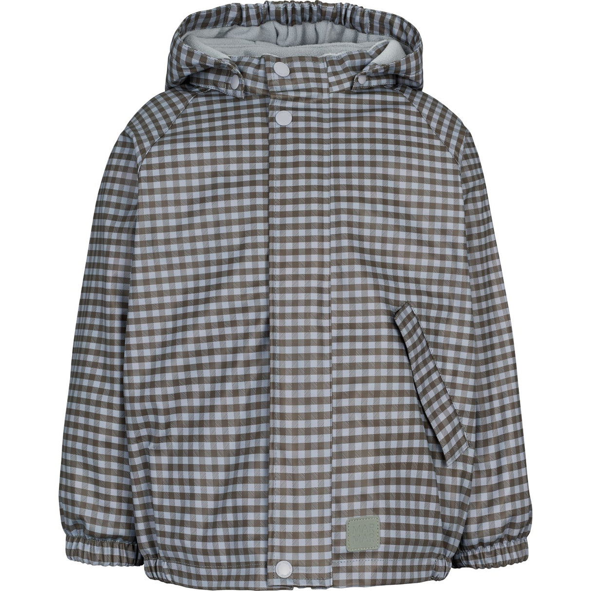 MarMar Rainwear Fleece Espresso Check Obo Set