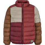 MarMar Vegan Puffer Deep Ruby Block Owe Jacket