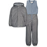 MarMar Rainwear Fleece Espresso Check Obo Set