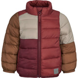 MarMar Vegan Puffer Deep Ruby Block Owe Jacket