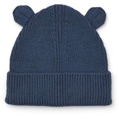 LieWood Indigo Blue Gina Beanie With Ears