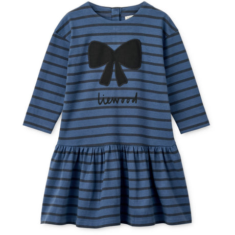 LieWood Y/D Stripe Indigo Blue / Classic Navy Alberte Stripe Dress