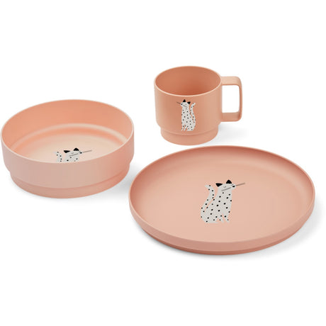 LieWood Cat / Tuscany Rose Archi Tableware Set