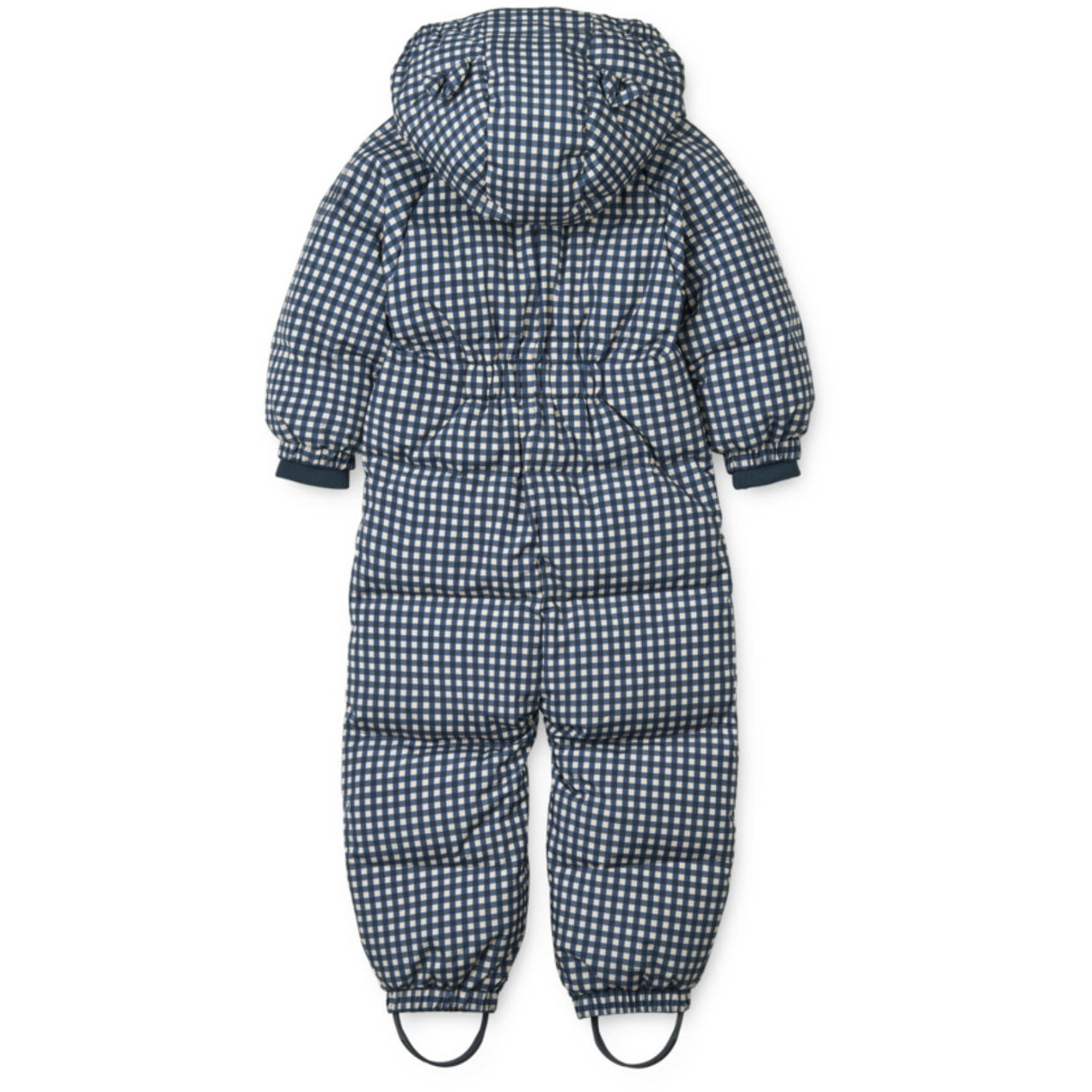 LieWood Check Classic Navy / Dark Sandy Sylvie Baby Snowsuit