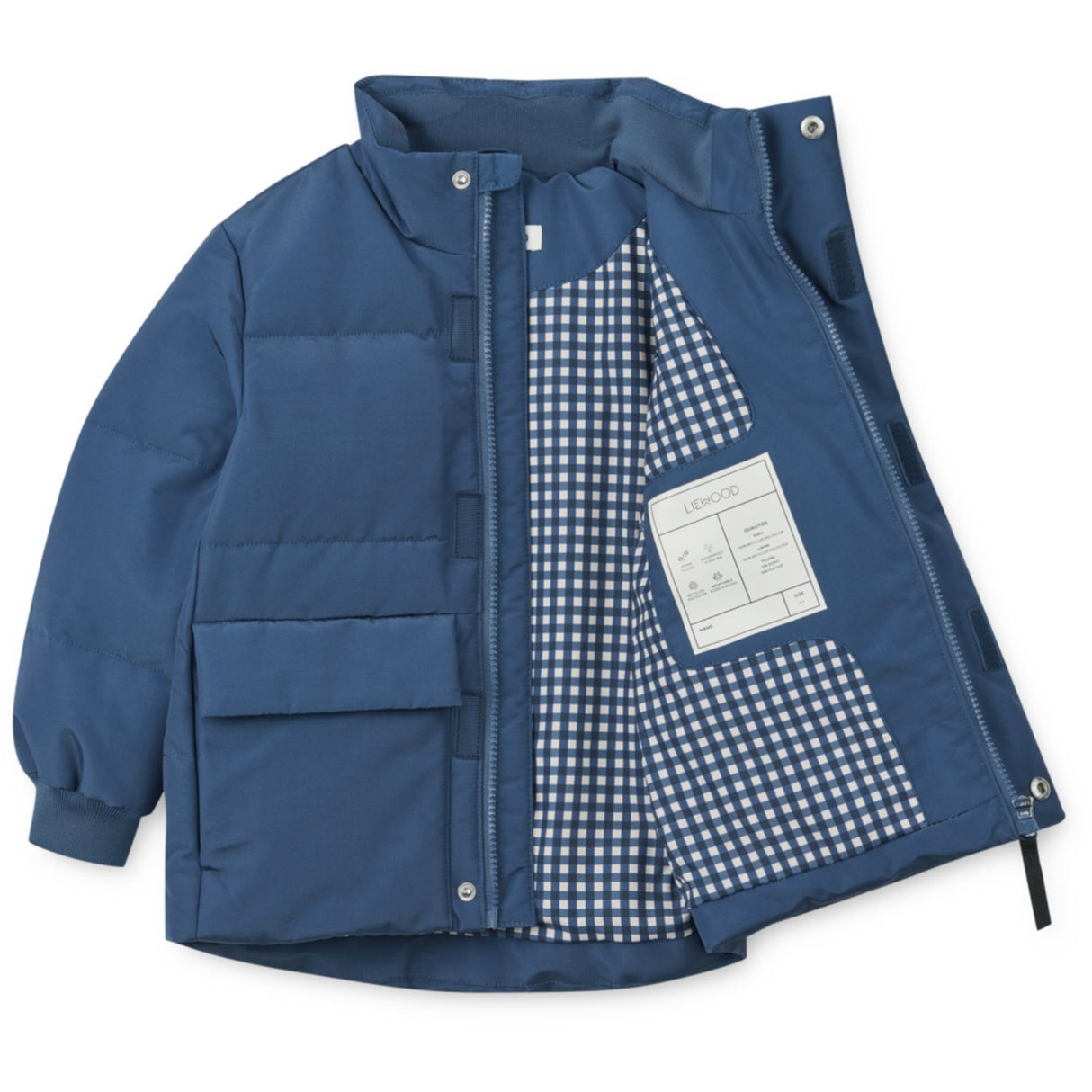 LieWood Indigo Blue Rocka Jacket