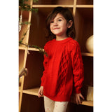 LieWood Apple Red Callio Knit Jumper