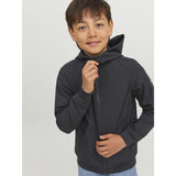 Jack & Jones Junior Black  Basic Softshell Jacket With Hood Noos 4