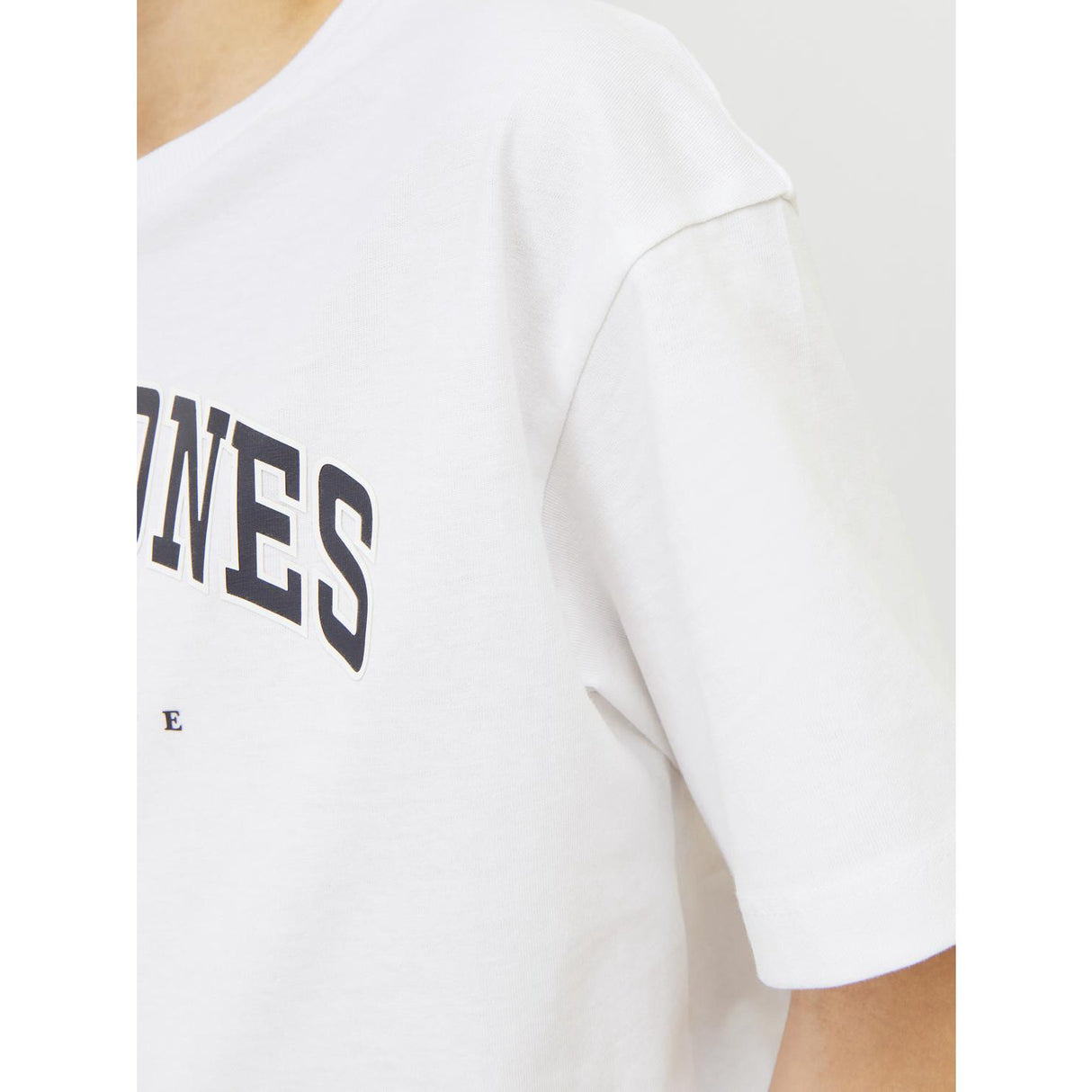 Jack & Jones Junior White  Caleb Varsity T-Shirt O-Neck Noos 6