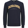 Jack & Jones Junior Navy Blazer caleb Varsity Sweatshirt