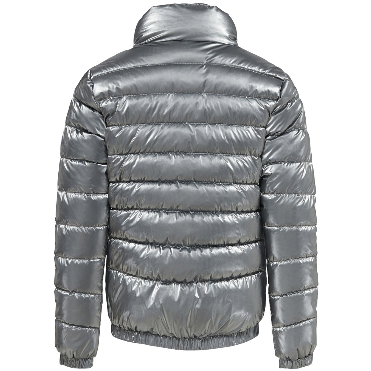 kids ONLY Silver Talia Shine Quilted Jacket