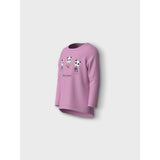 Name It Pastel Lavender Panda Vix Blouse