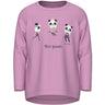 Name It Pastel Lavender Panda Vix Blouse