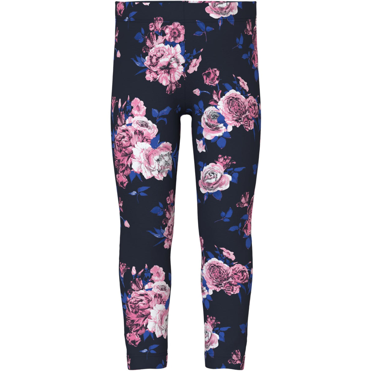 Name It Dark Sapphire Big Flowers Vivian AOP Legging