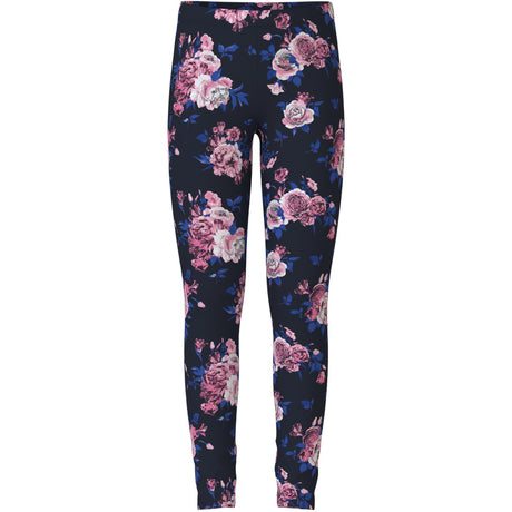 Name It Dark Sapphire Big Flowers Vivian AOP Legging