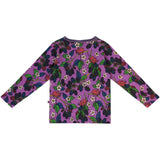 Småfolk Dusty Lavender Long Sleeve Blouse With Blackberry 6