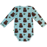 Småfolk Stratosphere Long Sleeve Bodysuit with Bear Cub 7