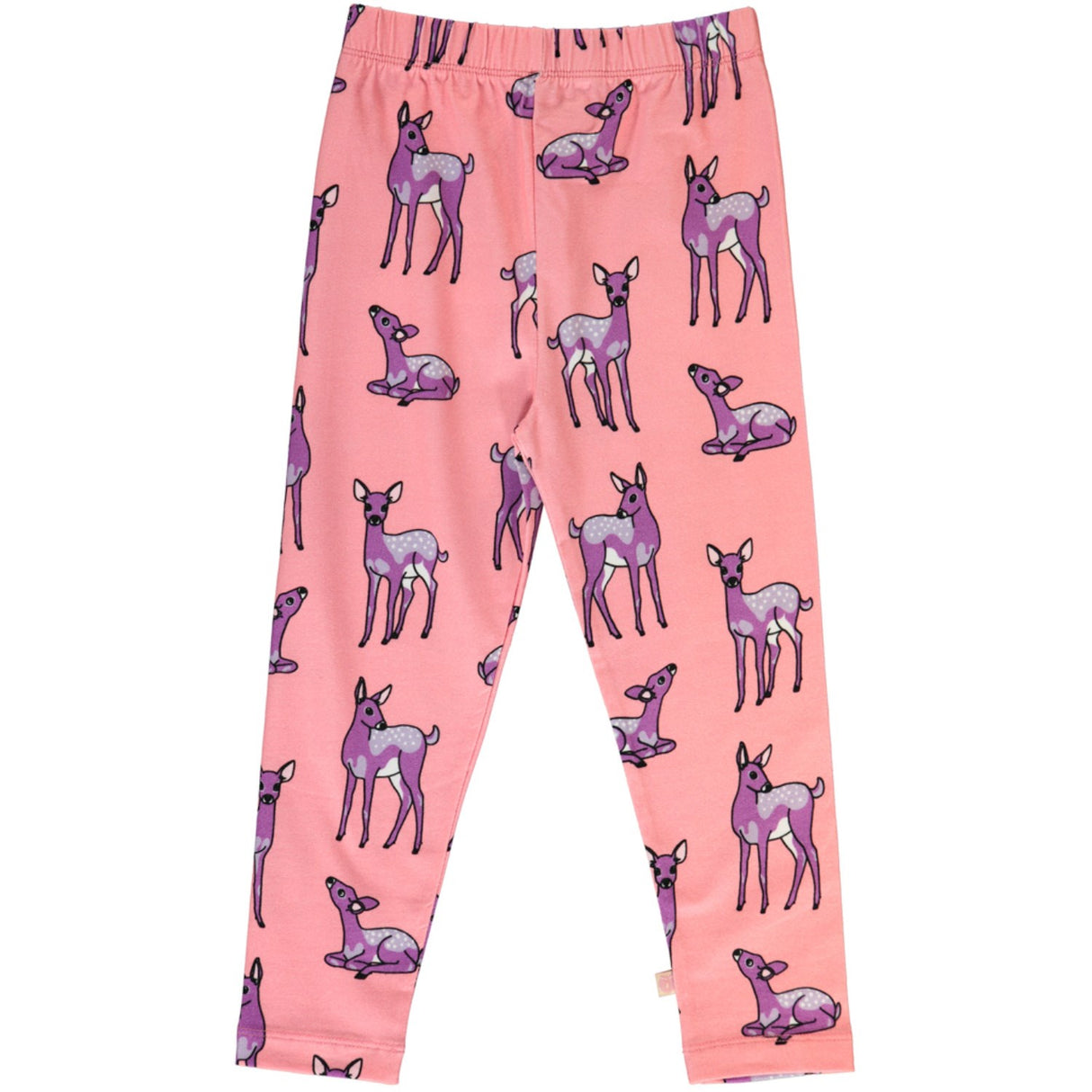 Småfolk Bridal Rose Leggings for Kids with Deer 6