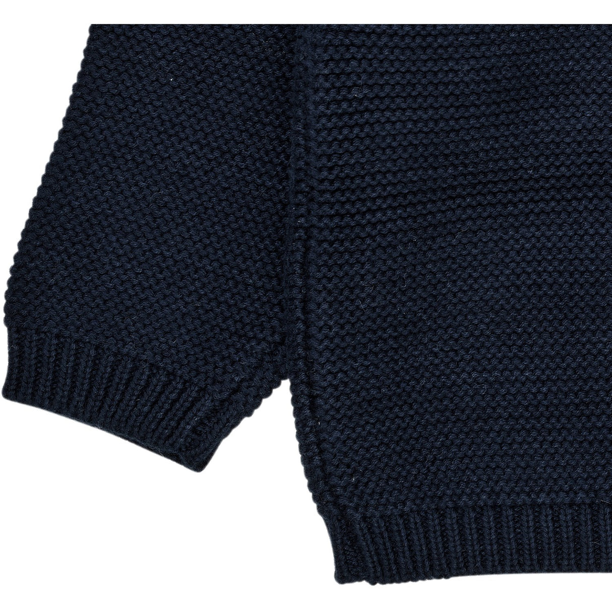 Copenhagen Colors Navy Classic Baby Cotton Cable Cardigan