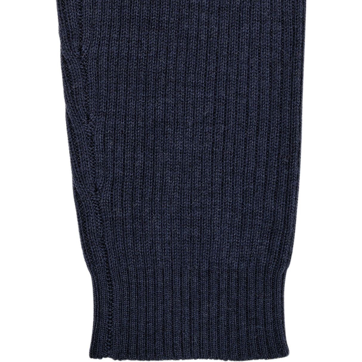 Copenhagen Colors Navy Merino Classic Rib Leggings W. Drawstrings