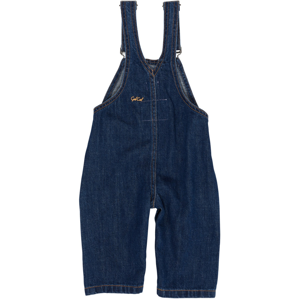 Copenhagen Colors Dark Indigo Blue Washed Organic Baby Overalls 10