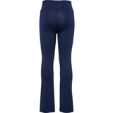 Hummel Black Iris Aya High Rise Flare Pants 4