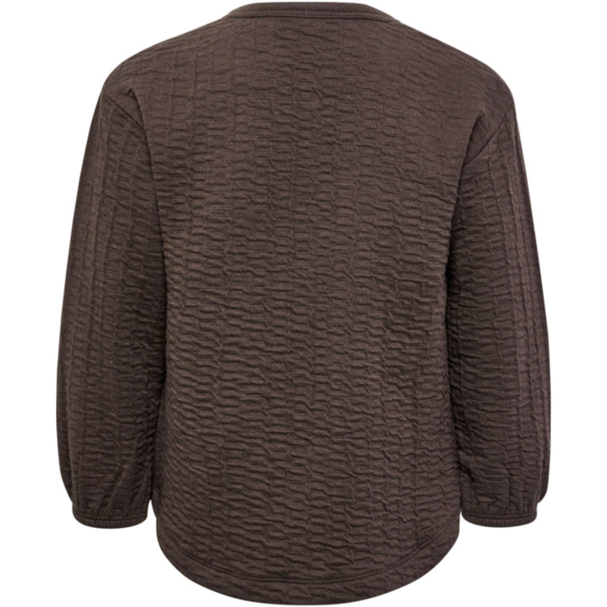 Hummel Chocolate Brown Issa Sweat Cardigan 4