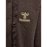 Hummel Chocolate Brown Issa Sweat Cardigan 2