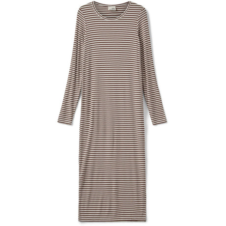 Sofie Schnoor Brown Striped Dress