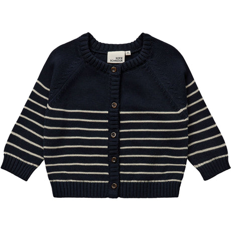 Sofie Schnoor Dark Blue Knit Cardigan