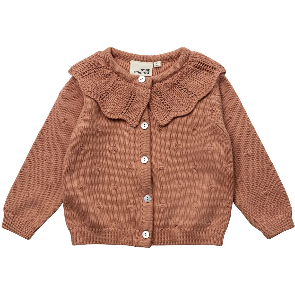 Sofie Schnoor Rosy Brown Cardigan