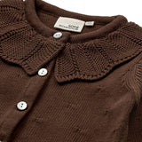 Sofie Schnoor Chocolate Brown Cardigan