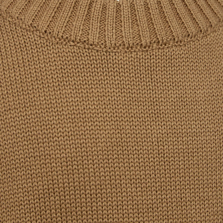 Sofie Schnoor Cashew Brown Knit Blouse