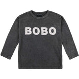 Bobo Choses Dark Grey Long Sleeve T-shirt