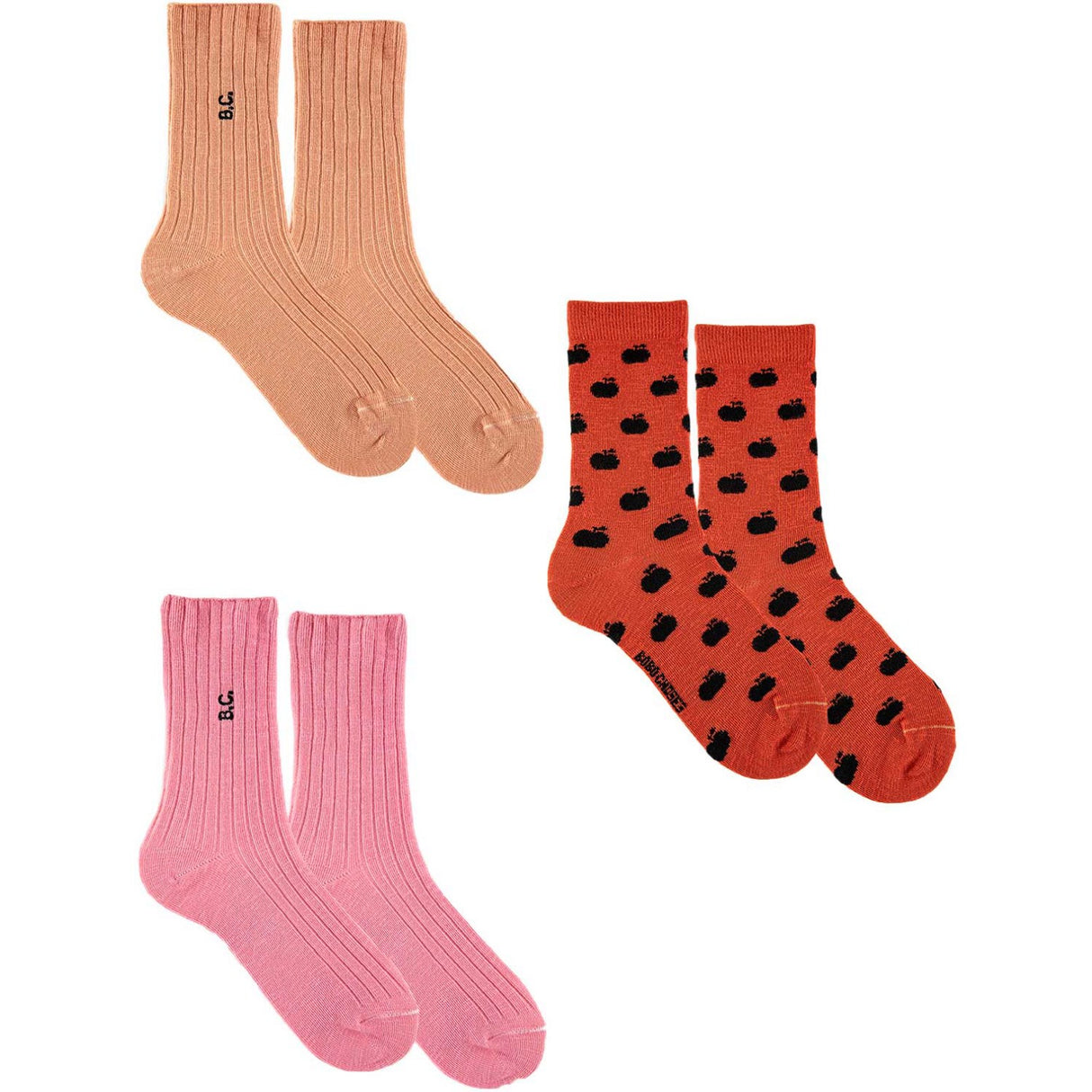 Bobo Choses Ketchup Bc Long Socks 3-Pack