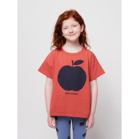 Bobo Choses Red Poma Red T-Shirt