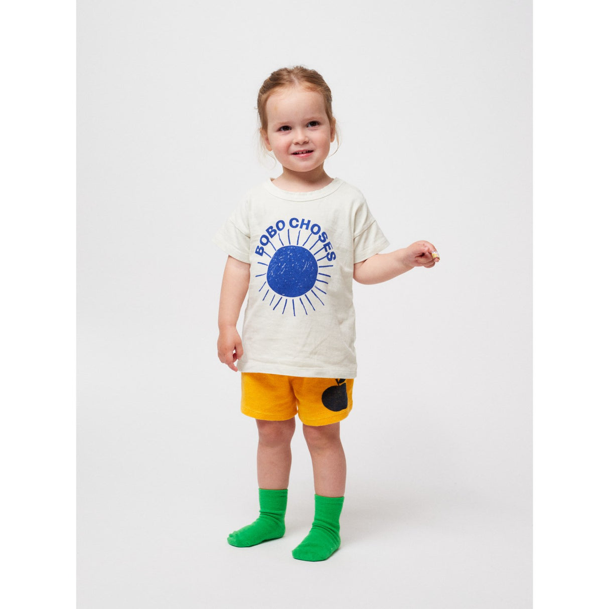 Bobo Choses Offwhite Sun Ecru T-Shirt