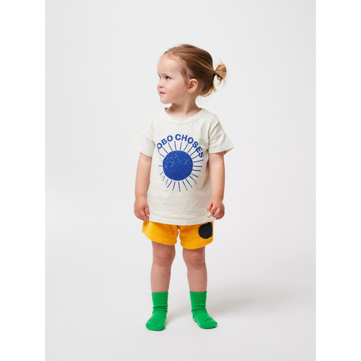 Bobo Choses Offwhite Sun Ecru T-Shirt