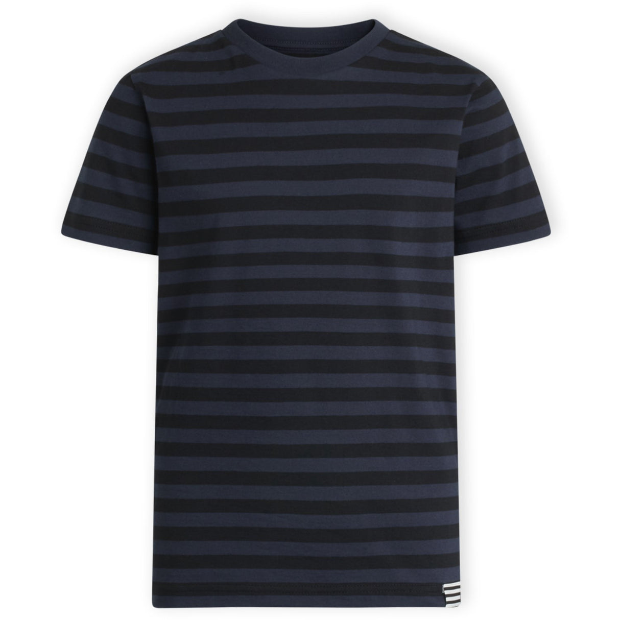 Mads Nørgaard Navy/Black Organic Midi Thorlino Tee Fav