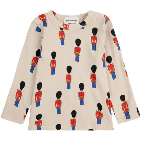 Bobo Choses Offwhite Little Tin Soldiers All Over Tight Blouse