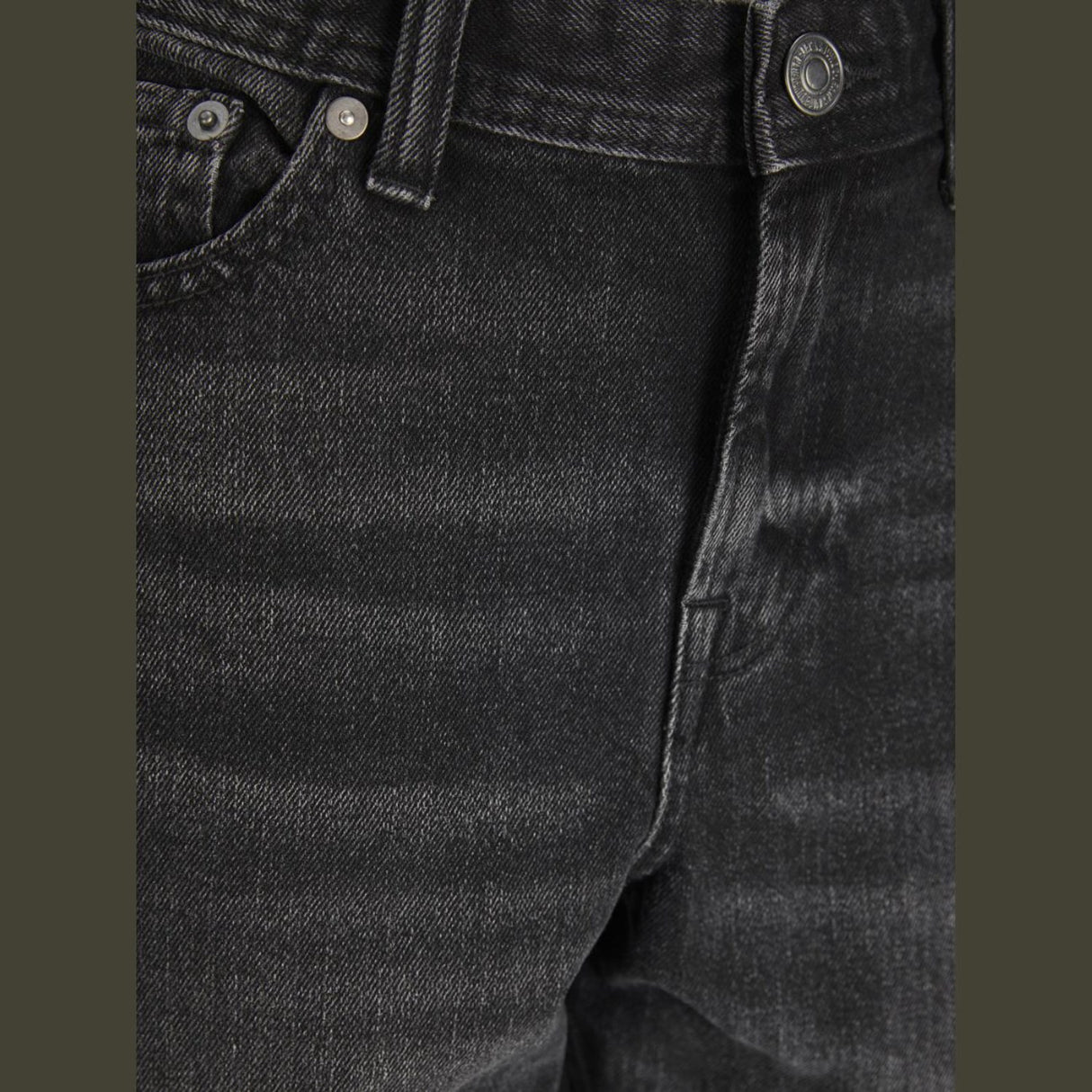 Jack & Jones Junior Black Denim Chris Original Jeans 602 Noos