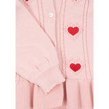 Konges Sløjd Silver Pink  Soleil Knit Cardigan Gots 62