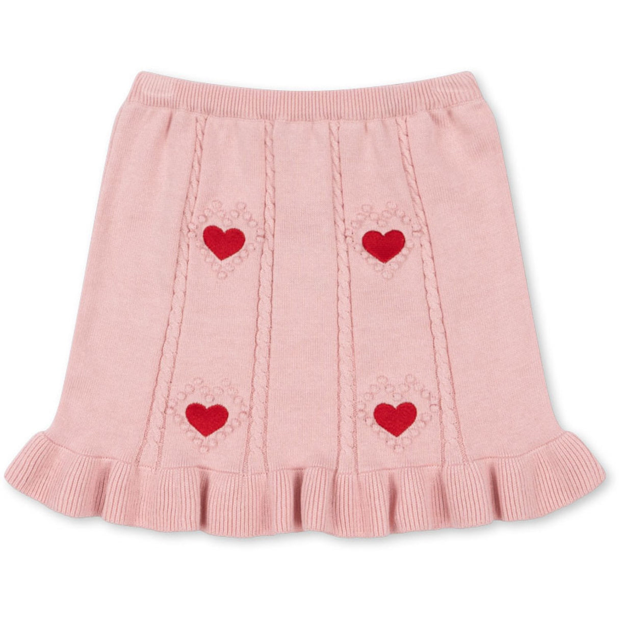 Konges Sløjd Silver Pink  Soleil Knit Skirt Gots