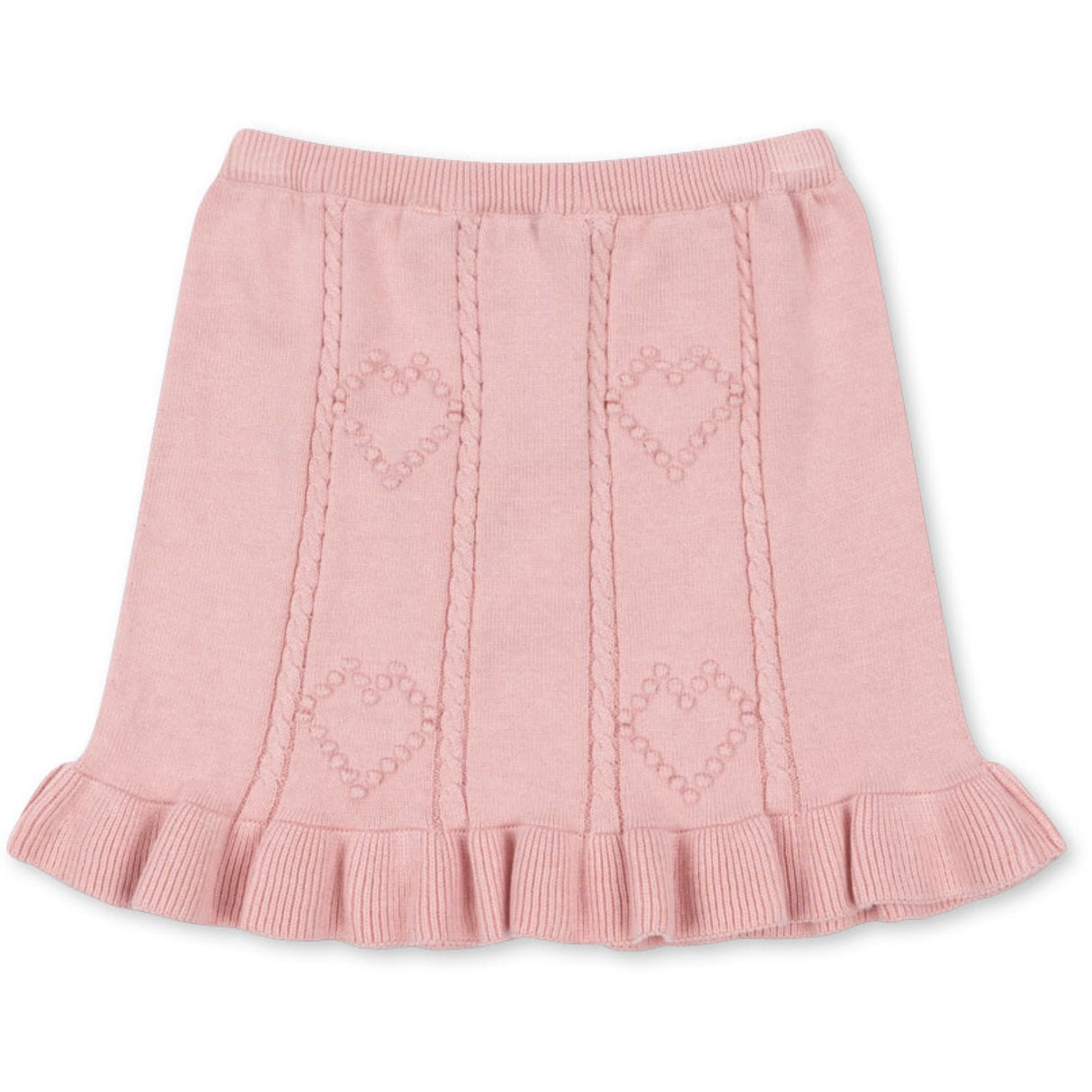 Konges Sløjd Silver Pink  Soleil Knit Skirt Gots 28