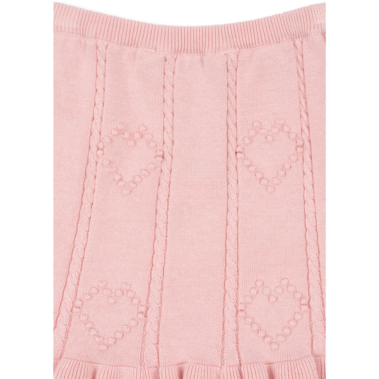 Konges Sløjd Silver Pink  Soleil Knit Skirt Gots 6